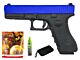 Army 17 Series Gas Blowback Pistol) with G&G 0.25g (4000) 1Kilo BB's  with Gun Pouch & Green Gas  (Bundle Deal)