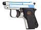 WE 950 Gas Blowback Pistol  (Full Metal - Compact - Silver)