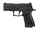 Licensed SIG SAUER P320 X-Carry Gas Blowback Pistol by VFC, black, with metal slide