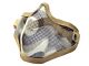 CCCP V1 Strike Steel Half Face Mask (One Belt Version - Tan/Camo)
