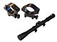 CCCP Tactical Scope 4x Fixed Zoom (11mm & 20mm Rails Mount - Black) (Bundle Deal)