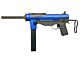 Snow Wolf M3A1 Grease SMG (Grey/Green - SW-06-02) Blue