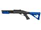 Golden Eagle M870 M-Lok Tri-Shot Gas Pump Action Shotgun (8878 - Blue)
