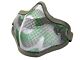 CCCP V1 Strike Steel Half Face Mask (One Belt Version - Green/Camo)