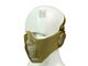Big Foot Strike Steel Mesh Mask with Ear Protection (Tan)