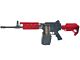 Golden Eagle MCR LMG AEG with Drum Mag. M (2600 Rnds - Sound Control - F6671 - Two Tone RED)