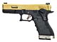WE 17 Series Custom GBBP (Gold Slide Frame - Silver Barrel)