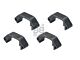 Ares Amoeba Handguard Half Unit (Black - 4 Pieces Set) (AM-DH-015-BK)