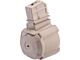 Battleaxe SR25 Electric Drum Magazine (Electric Winding - Tan)