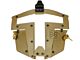 Big Foot Spartan Clear Glass Face Mask (Tan)