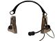 ZTac Comtac II - Electronic Ear Defenders and Coms Headset w/ Mic - DE