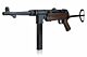 SRC MP40/SR40 Airsoft Blowback Rifle (Co2 Powered - Steel - COB-640 TM)