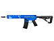 EMG F1 Firearms SBR AEG Rifle with RS-3 Stock (Silver Edge Gearbox/eSE Electronic Trigger - Blue - eSBR-BLS-3)