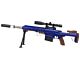 CCCP Custom Barrett with Mock Scope, Bipod and Silencer Spring Rifle (Blue - 2017A)