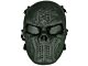 Big Foot Tactical Skull Mask with Mesh Eyes (Carbon Fibre)