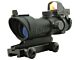 UFC ACOG 4×32 Scope Red/Green Reticle with Mini Reddot (Black) (UFC-JA-5320-BK)