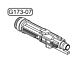 GHK Original Parts - Glock G17 Gen3 Piston / Loading Nozzle for GBB Airsoft ( G175-07 )