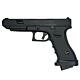 Huntsman Tactical H34 Gas Blowback Pistol (Slide and Body Polymer - Black)