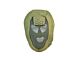 Full Face Mesh Bear Mask (Fencing Mask) Green