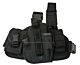 Leg Holster with Pouch (Black)