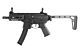 SIG SAUER MPX-K Sportsline AEG compact carbine with M-LOK rail and folding stock, black