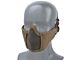 Big Foot Steel Half Face Mesh Mask (Kids/Mini Version - Tan)