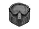 T&D Full Face Mask with Mesh Eyes (Black - TD002N)