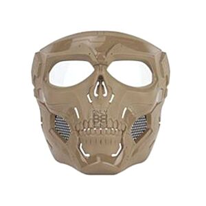 Big Foot Full Face Skull Mask (Tan)