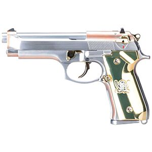 WE M92F Calico Jack Gas Blowback Pistol (WE Custom Series - Full Metal)