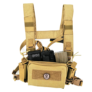 Conquer Micro Chest Rig - Tan