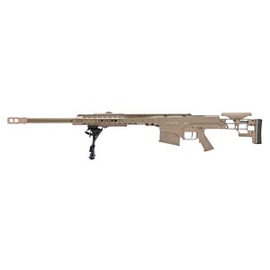 Barrett Snow Wolf M98B MRAD Electric Sniper Rifle Tan with Bipod (SW-017TN)