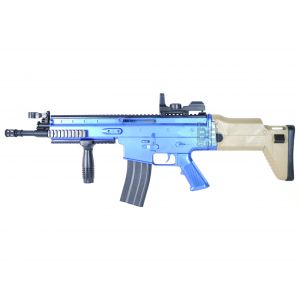 Vigor SCAR Spring Rifle with Foregrip (Blue - 8902A)