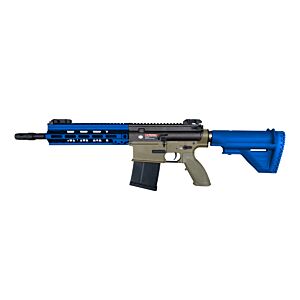 Golden Eagle 417 AEG Rifle with Mosfet (Full Metal - E6907MT - Tan)	