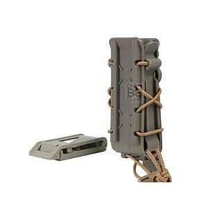 Big Foot 9mm Magazine Pouch (Polymer - Adjustable Elasticated Retention - Tan)