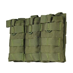 Big Foot Tactical Three Magazine Pouch for M4/AK/AUG (OD)