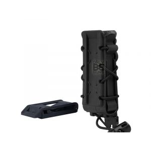 Big Foot 9mm Magazine Pouch (Polymer - Adjustable Elasticated Retention - Black)