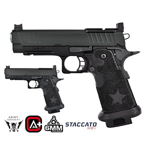 Staccato Licensed P 2011 Gas Blowback T8 Airsoft Pistol (R611-3A)