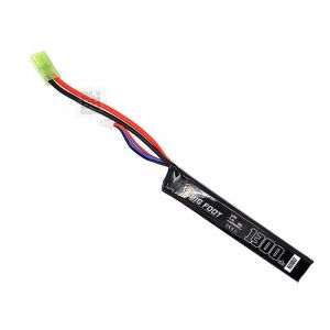 Big Foot Heat Lipo Battery 1300 mAh 7.4v 20c (Stick - 120mm)