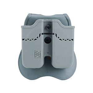 Big Foot 17 Series Double Magazine Pouch (Urban Grey)