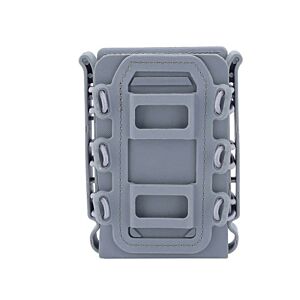 Big Foot M4/AK Fast Magazine Pouch (Polymer - Adjustable Elasticated Retention - Urban Grey)