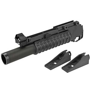 S&T M203 Grenade Launcher (Polymer - LWV - Black - Long - STGLM203LBK)