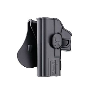 Amomax ROT360 Series Holster for Series 19 Pistol (Polymer - Left - Black)