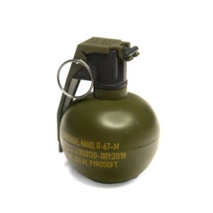 Pyrosoft Airsoft Hand Grenade P-67-G Nato (Peas - Pack of 10)