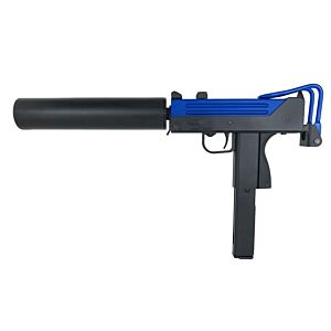 HFC HG203E Sub-Machine Gas Blowback Rifle (SMG - HG-203E) (Blue)