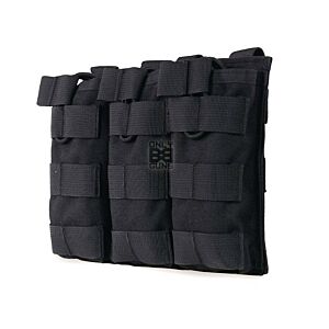 Big Foot Tactical Three Magazine Pouch for M4/AK/AUG (Black)