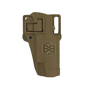 Black M92/M9 Belt Holster (Hard - Right Hand - Tan)