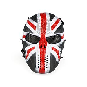 Big Foot Tactical Skull Mask with Mesh Eyes (British Knight)