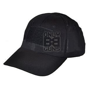 Big Foot Baseball Cap with Velcro (Black)