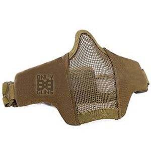 Big Foot WST Half Face Mesh Mask (Tan)