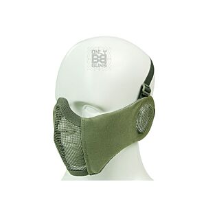 Big Foot Strike Steel Mesh Mask with Ear Protection (OD)